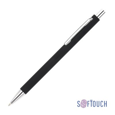 Ручка шариковая "Trade", покрытие soft touch черный
