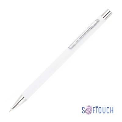 Ручка шариковая "Trade", покрытие soft touch белый