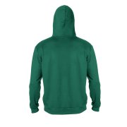 Толстовка унисекс с капюшоном SELEN 260 Темно-зелёный