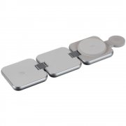 Складная станция беспроводной зарядки Terza, серебристая арт. 16930.10