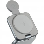 Складная станция беспроводной зарядки Terza, серебристая арт. 16930.10