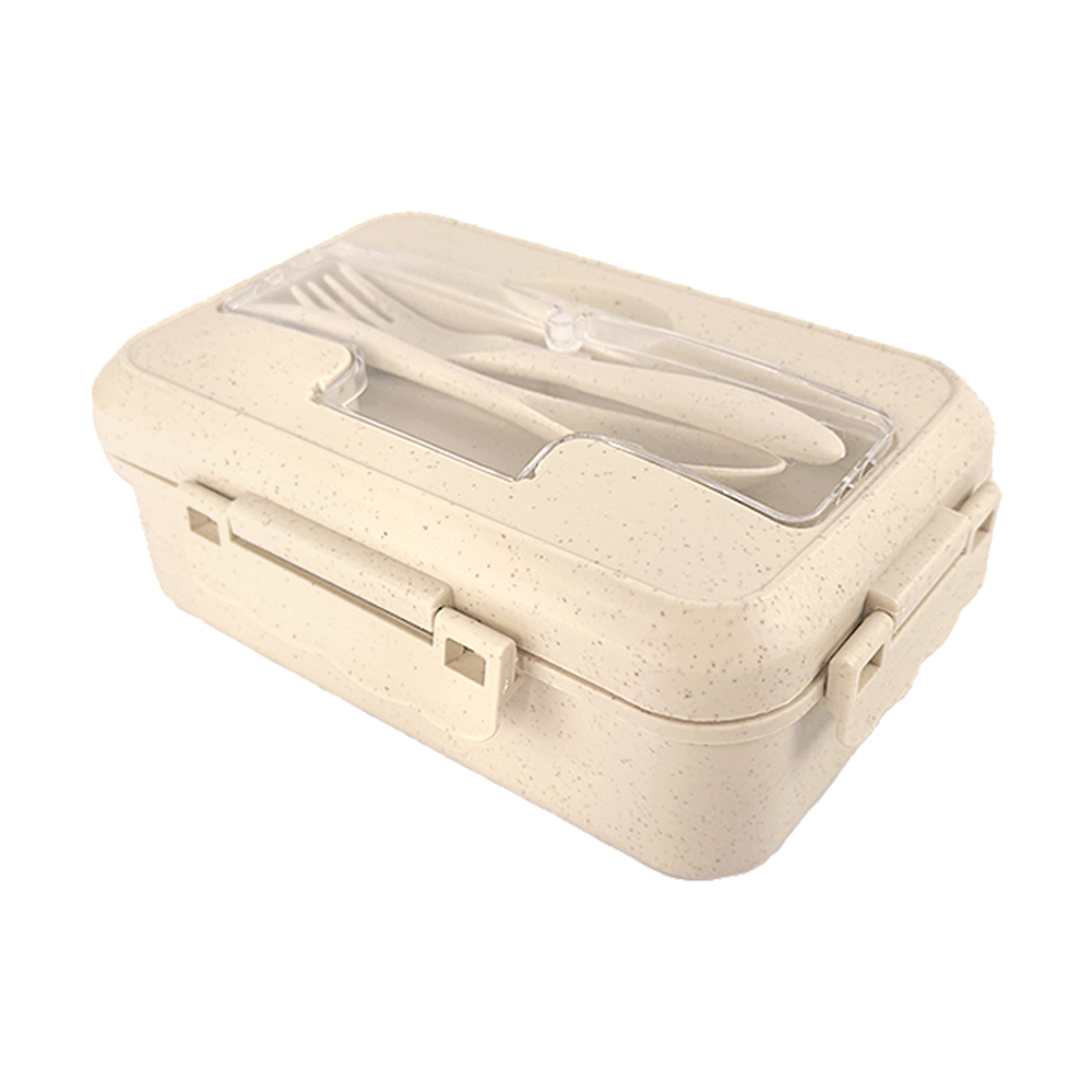 Ланчбокс (контейнер для еды) Sadler из пшеничного волокна, бежевый-S арт. 13006.13-S Ланчбокс (контейнер для еды) Sadler из пшеничного волокна, бежевый-S арт. 13006.13-S