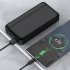 Зарядное устройство "Twenty Matt" 20000 mAh черный Зарядное устройство "Twenty Matt" 20000 mAh черный