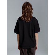 Футболка оверсайз Kangas, черная арт. 19417.30