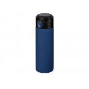 Вакуумная термокружка c кнопкой «Guard», soft-touch, 400 мл, тубус