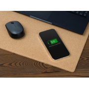 Пробковый коврик для рабочего места с беспроводной зарядкой «Querсus» арт. 627015p Пробковый коврик для рабочего места с беспроводной зарядкой «Querсus» арт. 627015p