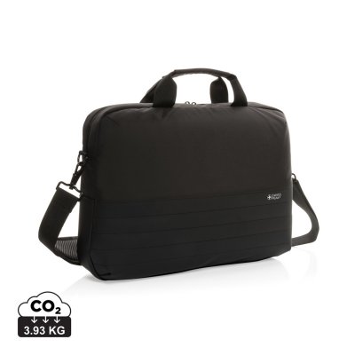 Сумка для ноутбука Swiss Peak с RFID-защитой из rPET AWARE™, 15,6’’ арт. P763.121