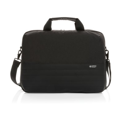 Сумка для ноутбука Swiss Peak с RFID-защитой из rPET AWARE™, 15,6’’ арт. P763.121