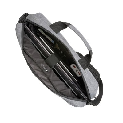 Сумка для ноутбука Swiss Peak с RFID-защитой из rPET AWARE™, 15,6’’ арт. P763.122