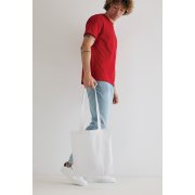 Сумка-шоппер Impact из переработанного неокрашенного канваса AWARE™, 285 г/м²