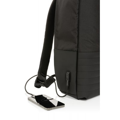 Антикражный рюкзак для ноутбука Swiss Peak с RFID-защитой из rPET AWARE™, 15,6’’ арт. P763.131