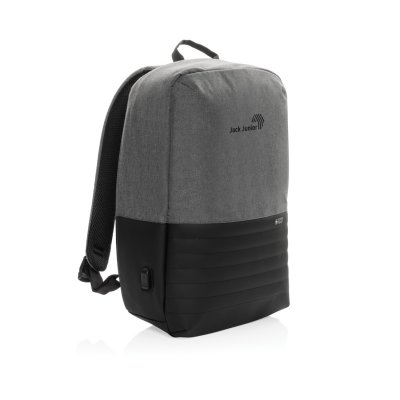 Антикражный рюкзак для ноутбука Swiss Peak с RFID-защитой из rPET AWARE™, 15,6’’ арт. P763.132