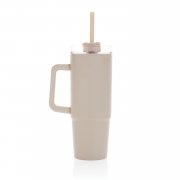 Кружка Tana с двойными стенками из переработанного пластика RCS, 900 мл