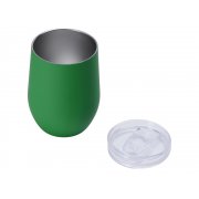 Вакуумная термокружка «Sense Gum», непротекаемая крышка, soft-touch