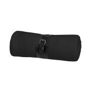 Плед "Belt"; чёрный; 130 х 180 см; 100% акрил, с поясом Черный