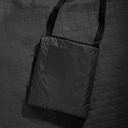 Плед для пикника "Rest"; чёрный; 115 х 140 см; двухсторонний материал флис 150 гр/м2+оксфорд 210 T Черный