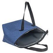 Термосумка "FRESH", т.синий меланж, 39 x 25 x 16 см, полиэстер 300D Темно-синий