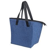 Термосумка "FRESH", т.синий меланж, 39 x 25 x 16 см, полиэстер 300D Темно-синий