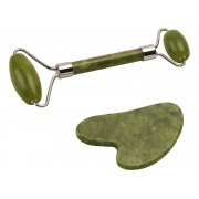 Подарочный набор роллер и гуаша из нефрита «Rituals»