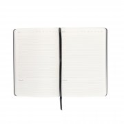 Ежедневник недатированный "Турин" , формат А5 серый с черным