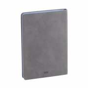 Ежедневник недатированный "Турин" , формат А5 серый/синий