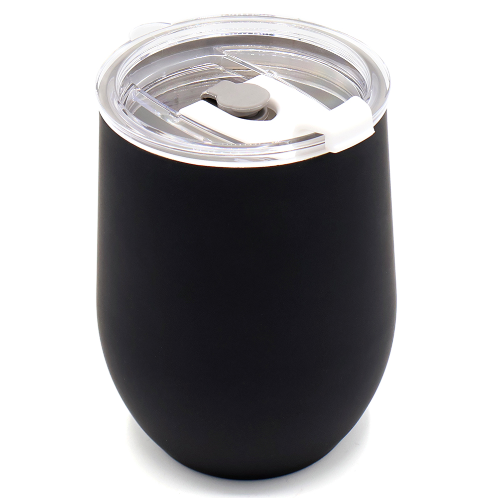 Термокружка с двойной стенкой SOFTO To Go софт-тач, черная/белая арт. 5032.02.01 Термокружка с двойной стенкой SOFTO To Go софт-тач, черная/белая арт. 5032.02.01