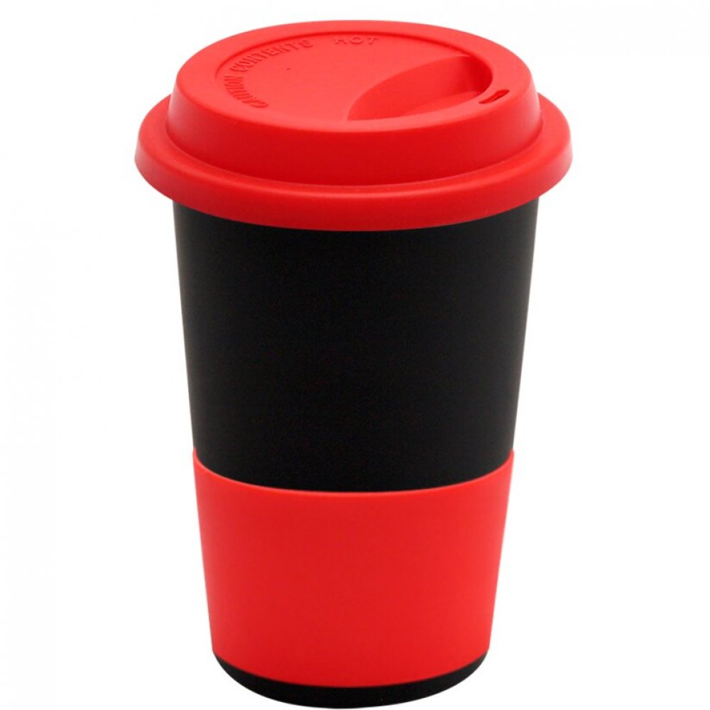 Кружка Magic To Go, черный/красный арт. 6134.02.05 Кружка Magic To Go, черный/красный арт. 6134.02.05