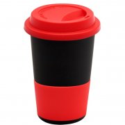 Кружка Magic To Go, черный/красный арт. 6134.02.05 Кружка Magic To Go, черный/красный арт. 6134.02.05