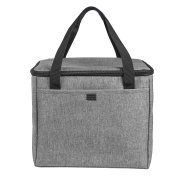 Термосумка "KEEP", 27 x 24. x 20 см, полиэстер 300D, PEVA, серый меланж Серый меланж