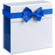 Коробка Gallant, M, белая с синим арт. 24029.64 Коробка Gallant, M, белая с синим арт. 24029.64