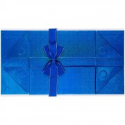 Коробка Gallant, M, белая с синим арт. 24029.64 Коробка Gallant, M, белая с синим арт. 24029.64