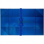 Коробка Gallant, L, белая с синим