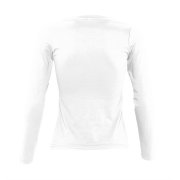Футболка женская с длинным рукавом MAJESTIC Белый