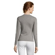 Футболка женская с длинным рукавом MAJESTIC Серый арт. 711425.350