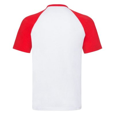 Футболка мужская SHORT SLEEVE BASEBALL T 160 Красный