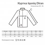 Куртка Iqoniq Diran из переработанного полиэстера AWARE™, унисекс, 320 г/м² арт. T9800.001.XXS Куртка Iqoniq Diran из переработанного полиэстера AWARE™, унисекс, 320 г/м² арт. T9800.001.XXS