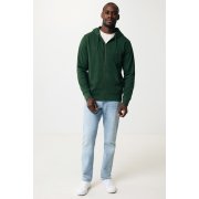 Худи на молнии Iqoniq Abisko из переработанного хлопка, унисекс, 340 г/м² арт. T9600.005.M