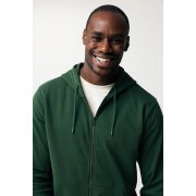 Худи на молнии Iqoniq Abisko из переработанного хлопка, унисекс, 340 г/м²