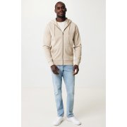 Худи на молнии Iqoniq Abisko из переработанного хлопка, унисекс, 340 г/м²