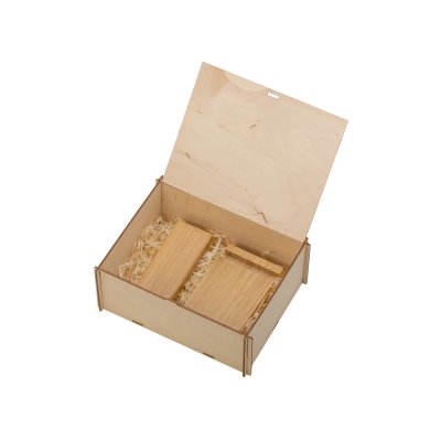 Подарочный набор с БЗУ и внешним аккумулятором «Bamboo Set» арт. 700529