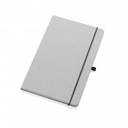 Блокнот в твердом переплете из переработанной кожи, A5 арт. P774.2012 Блокнот в твердом переплете из переработанной кожи, A5 арт. P774.2012