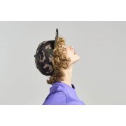 Бейсболка SNAP BACK-S, 6 клиньев, пластиковая застежка Серый