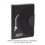 Ежедневник недатированный "Сицилия" , формат А5 черный