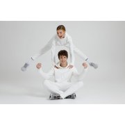 Худи унисекс Begi, молочно-белое