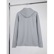 Куртка с капюшоном унисекс Begi, серая