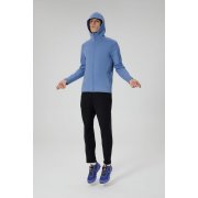 Куртка с капюшоном унисекс Begi, синяя