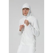 Куртка с капюшоном унисекс Begi, молочно-белая