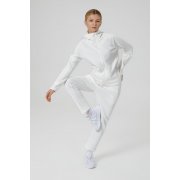 Куртка с капюшоном унисекс Begi, молочно-белая