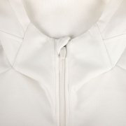 Куртка с капюшоном унисекс Begi, молочно-белая