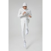 Куртка с капюшоном унисекс Begi, молочно-белая